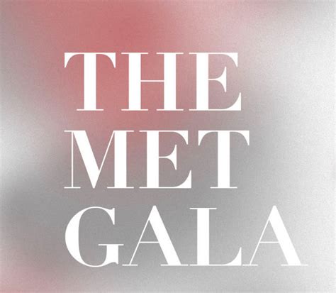 met gala sign.